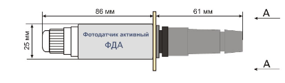 Схема фотодатчика ФДА